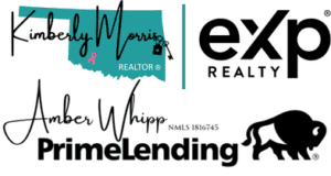 Kimberly Morris, EXP Realty and Amber Whipp, PrimeLending logos